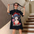 Beijing Opera Print Modern Cheongsam Chic A-line Dress