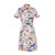 Dragons Pattern Modern Cheongsam Petite Size A-line Dress