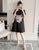 Cartoon Pattern Modern Cheongsam Chic Knee Length A-Line Dress