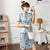 Short Sleeve Floral Modern Cheongsam Chic Plus Size A-Line Dress