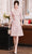 Half Sleeve Floral Lace Cheongsam Chic Chinese Dress Plus Size