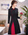 Long Sleeve Floral Lace Cheongsam Chic Chinese Dress Plus Size