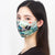 Masque double visage en mélange de soie Masque anti-poussière de style oriental
