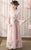 Trumpet Sleeve Floral Embroidery Girl's Han Chinese Costume Princess Dress