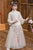 Floral Embroidery Cheongsam Top Girl's Han Chinese Costume 2-pieces Suit