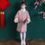 Auspicious Embroidery Chinese Style Girl's Wadded Coat