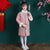 Auspicious Embroidery Chinese Style Girl's Wadded Coat