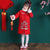 Auspicious Embroidery Chinese Style Girl's Wadded Coat