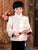 Brocade Fur Collar Chinese Style Boy's Wadded Suit