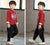 Carp Pattern Signature Cotton Kid's Kung-fu Suit Traditional Chinese Suit