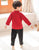 Cranes Embroidery Signature Cotton Kid's Kung-fu Suit Traditional Chinese Suit