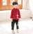 Kung-Fu-Anzug für Kinder aus Baumwolle mit Kranich-Stickerei Traditioneller chinesischer Anzug