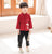 Cranes Embroidery Signature Cotton Kid's Kung-fu Suit Traditional Chinese Suit