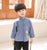 Cranes Embroidery Signature Cotton Kid's Kung-fu Suit Traditional Chinese Suit