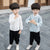 Bird Embroidery Kid's Kung-fu Suit 3-Pieces Traditional Chinese Suit