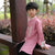 Dragon Embroidery Kid's Kung-fu Suit Long Traditional Chinese Suit