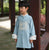 Dragon Embroidery Kid's Kung-fu Suit Long Traditional Chinese Suit