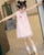 Sweet-heart Pattern Kid's Cheongsam Chiffon Chinese Dress