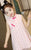 Sweet-heart Pattern Kid's Cheongsam Chiffon Chinese Dress