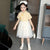 Plaids & Checks Pattern Cheongsam Top Vestido chino para niña