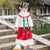 Hanfu-Anzug aus Wolle für Mädchen Traditionelles chinesisches Neujahrskostüm