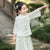 Floral Embroidery 2-Pieces Han Costume Traditional Girl's Chinese Suit