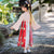 Long Sleeve Phoenix Embroidery Girl's Han Chinese Costume Princess Dress