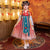 Floral Embroidery Girl's Han Chinese Costume Princess Dress with Tassels