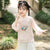 Long Sleeve Phoenix Embroidery 2-Pieces Han Costume Girl's Chinese Suit