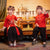 Long Sleeve Retro Bird & Floral Embroidery Han Chinese Costume for Girl
