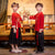 Long Sleeve Retro Bird & Floral Embroidery Han Chinese Costume for Girl
