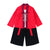 Long Sleeve Floral Embroidery Han Chinese Costume for Girl