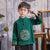 Long Sleeve Dragon Embroidery Han Chinese Suit for Boy
