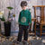 Long Sleeve Dragon Embroidery Han Chinese Suit for Boy