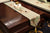 Elster Stickerei Brokat orientalischer Tischläufer Tischdecke