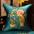 Floral Embroidery Brocade Traditional Chinese Cushion Covers