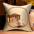 Housses de coussin traditionnelles en brocart de broderie de maison chinoise