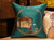 Housses de coussin traditionnelles en brocart de broderie de maison chinoise