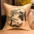 Housses de coussin de brocart de broderie de pin traditionnel chinois