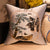 Pine Tree Embroidery Brocade Traditional Chinese Cushion Covers