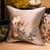 Lotus Embroidery Brocade Traditional Chinese Cushion Covers