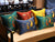 Fish Embroidery Brocade Traditional Chinese Cushion Covers