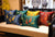 Housses de coussin de brocart de broderie de poisson chinois traditionnel