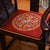 Cojín de asiento chino tradicional de brocado bordado auspicioso