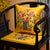 Floral Embroidery Brocade Traditional Chinese Seat Cushion