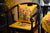 Cuscino del sedile cinese tradizionale in broccato con ricamo floreale