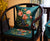 Floral Embroidery Brocade Traditional Chinese Seat Cushion