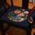 Cuscino del sedile cinese tradizionale in broccato con ricamo floreale