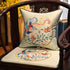 Phoenix Embroidery Brocade Traditional Chinese Seat Cushion