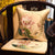 Lotus Embroidery Brocade Traditional Chinese Seat Cushion